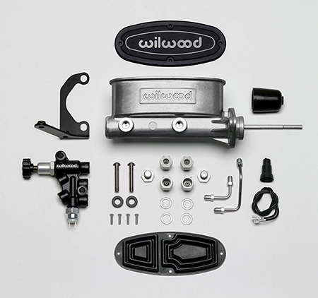 Wilwood Aluminum Tandem M/C Kit with Bracket and Valve