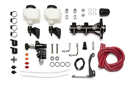 Remote Tandem M/C Kit with Bracket and Valve Individual Components