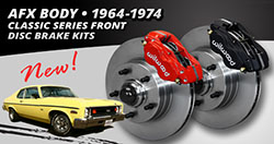 1964 – 1974 GM AFX Body Classic Series Front Brake Kits