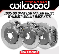 Wilwood Disc Brakes Releases BMW E36 M3 Lug-Drive Road Race Big Brake Kits