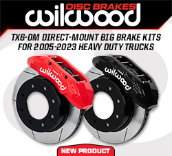 Wilwood Disc Brakes Releases TX6-DM Direct-Mount Big Brake Kits for Heavy Duty Trucks