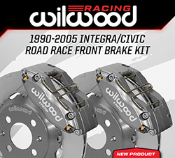 Wilwood Disc Brakes Announces New Front Road Race Brake Kits for the Acura Integra and Honda Civic