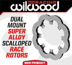 Wilwood Racing Releases New Dual-Mount Option For Popular Scalloped Race Rotor