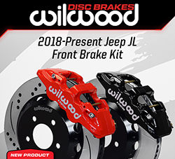 Wilwood Disc Brakes Announces New Jeep JL Front Brake Kit Upgrades