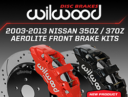 Wilwood Disc Brakes Announces New Front Upgrade Brake Kits for the Nissan 350Z / 370Z