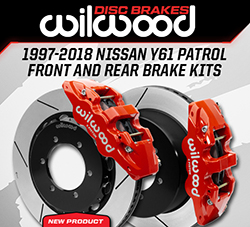 Wilwood Disc Brakes Announces New Front and Rear Brake Kits for the Nissan Y61 Patrol