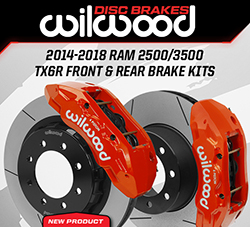 Wilwood Disc Brakes Announces New 2014-2018 RAM Truck Front and Rear Brake Kit Upgrades