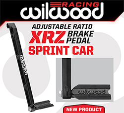 Wilwood Racing Releases XRZ Sprint Car Brake Pedal Assembly